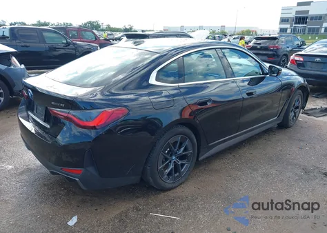 2024 BMW I4 Edrive35 z USA, uszkodzony, nr VIN WBY43AW03RFT30343